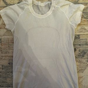 lululemon swiftly tech short sleeve 2.0 white